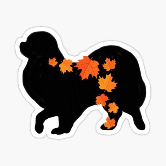 Discover Tibetan Spaniel Autumn Design