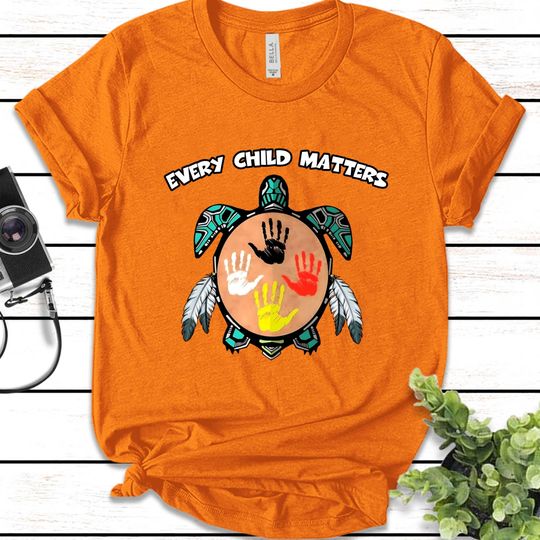 Discover Every Child Matters T-Shirt, Awareness for Indigenous, Orange Day Gift