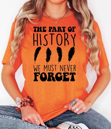 Discover Indigenous Children Orange Day Shirt - Awareness Edition