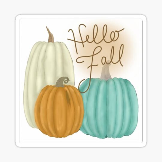 Discover Hello Fall Pumpkins
