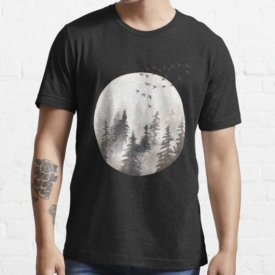Discover Into The Forest I Go - Spirituality, Boho, Nature Lover, Calm, Outdoors, Hiking Classic