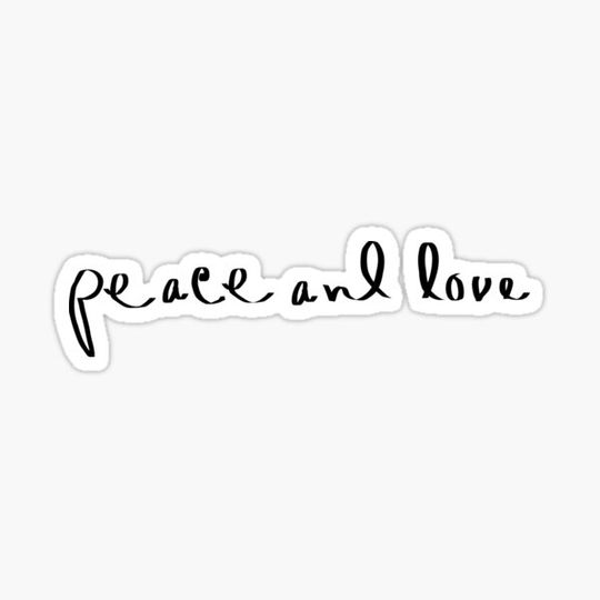 Discover peace and love - l. woods