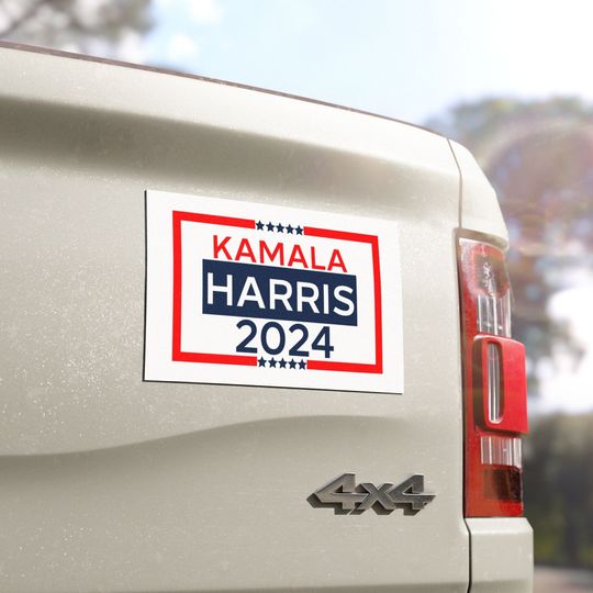 Discover Kamala Harris Car Magnet, Madam President 2024 For The People