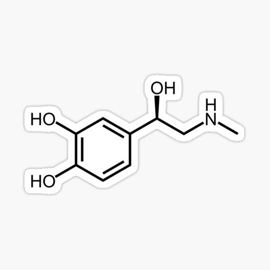 Discover Epinephrine!!! (Stickers, Pins, etc.)