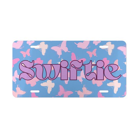 Discover Taylor License Plate, Swiftie Car Accessories