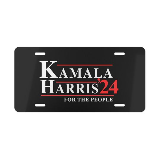 Discover Kamala Harris Madam President License Plate