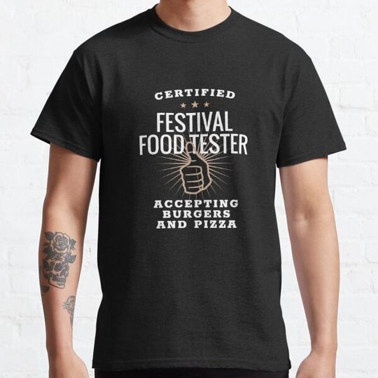 Discover Certified Festival Food Tester Funny