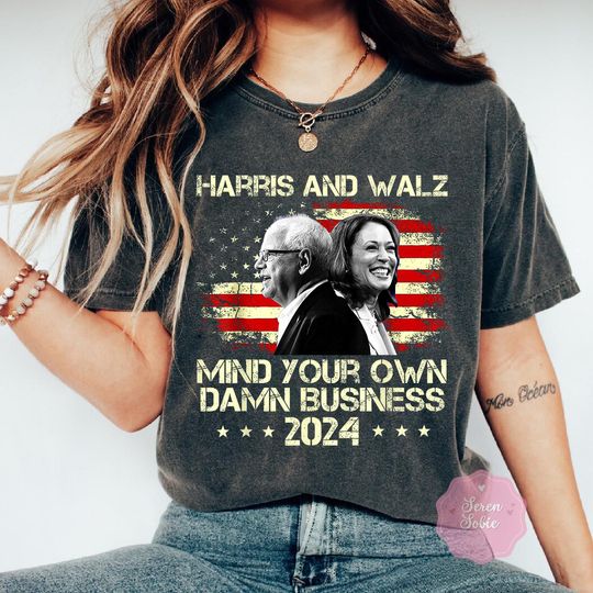 Discover Harris Walz 2024 T-shirt, Kamala Harris Tim Walz 2024 Shirt