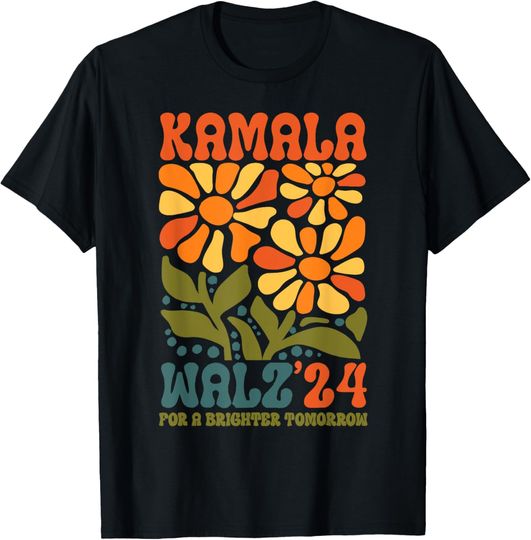 Discover Harris Waltz 2024 Shirt Election Kamala Harris Tim Walz 2024 T-Shirt