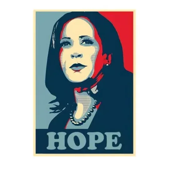Discover Kamala Harris 2024 Campaign Design - Hope Poster