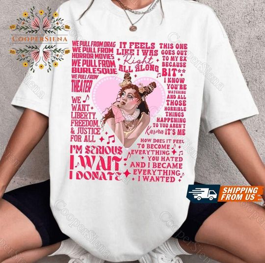 Discover Chappell Roan Shirt, Concert Tour 2024 Shirt, Chappell Roan Merch