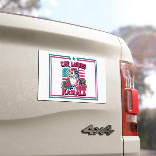 Discover Kamala Car Magnet - Support for Kamala Harris