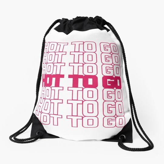 Discover Gay Pop Merch Hot to Go! Chappell Roan Drawstring Bag