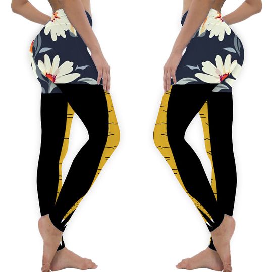 Discover Chicken leg yoga leggings