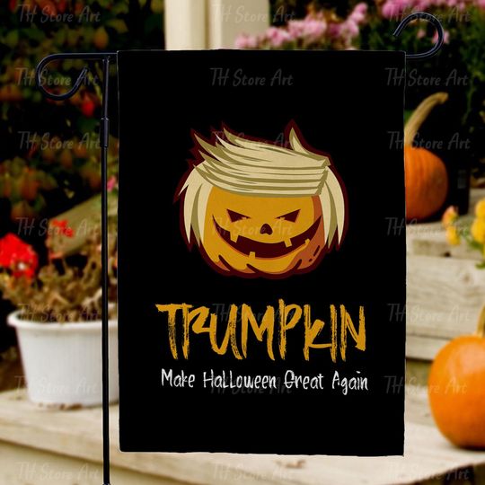 Discover Funny Donald Trump Idea Garden Flags