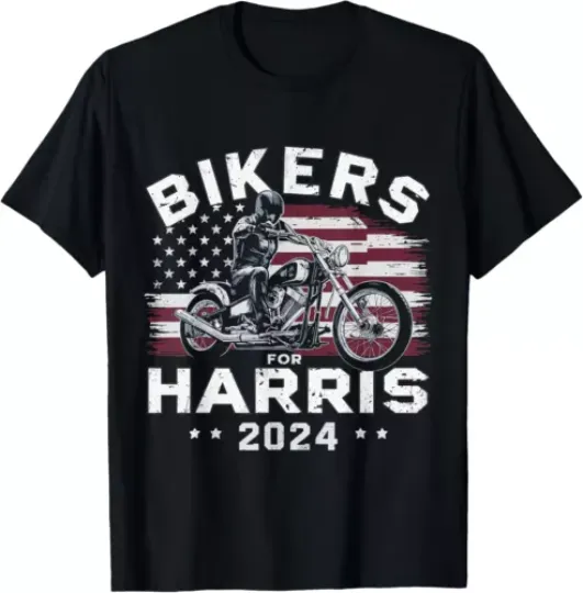 Discover Bikers For Harris Kamala 2024 T-Shirt