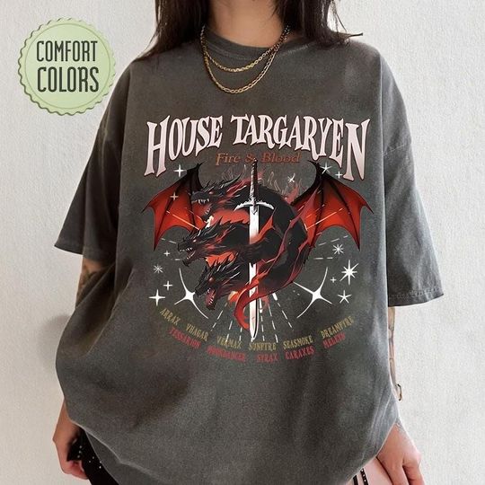 Discover House of the D Shirts, GOT Shirts, Dragon Lovers