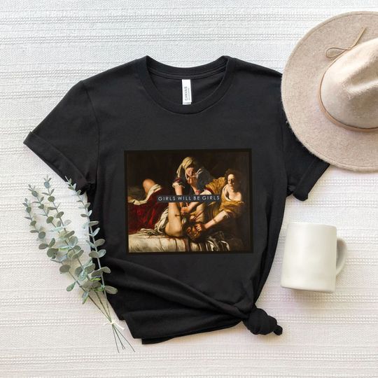 Discover Girls Will Be Girls Boxy Shirt, Judith beheading Holofernes Crop Tee