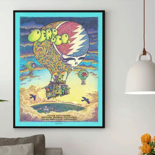 Discover Dead And Company Ruoff Music Center 6/27 Last Deer Park Poster