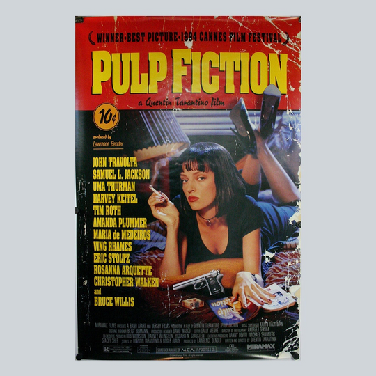 Discover Pulp Fiction Movie Poster - High quality art print - Room decoration - Movie Poster Gift
