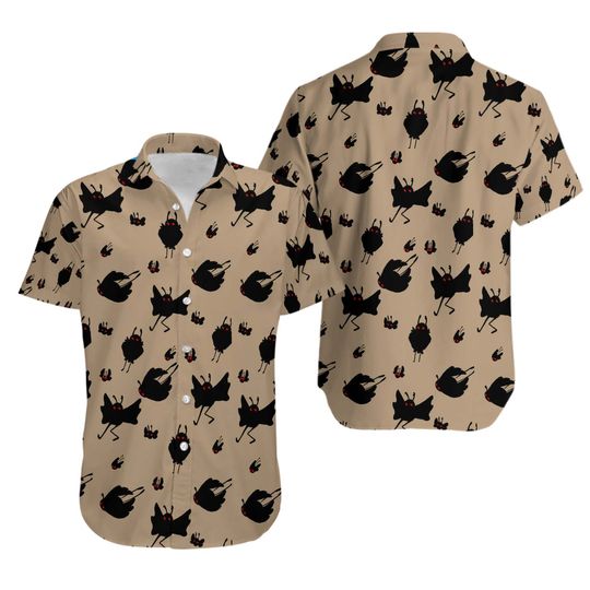 Discover Mythical Creature Hawaiian Shirt Mothman Hawaii Shirt