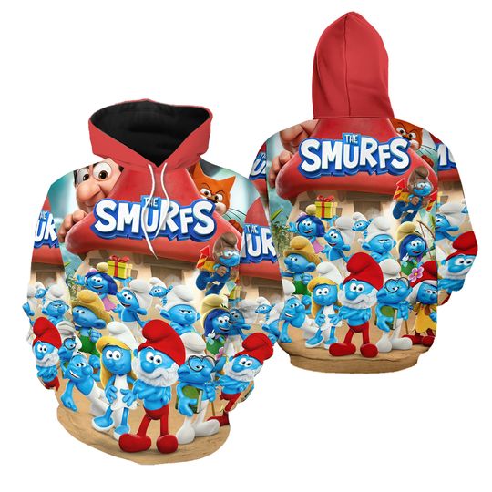 Discover Smuurfs 3D Hoodie
