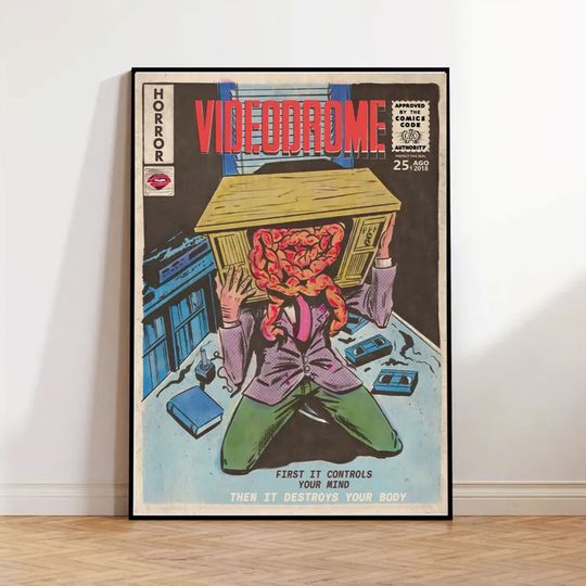 Discover Videodrome Movie Poster Premium Matte Vertical Poster