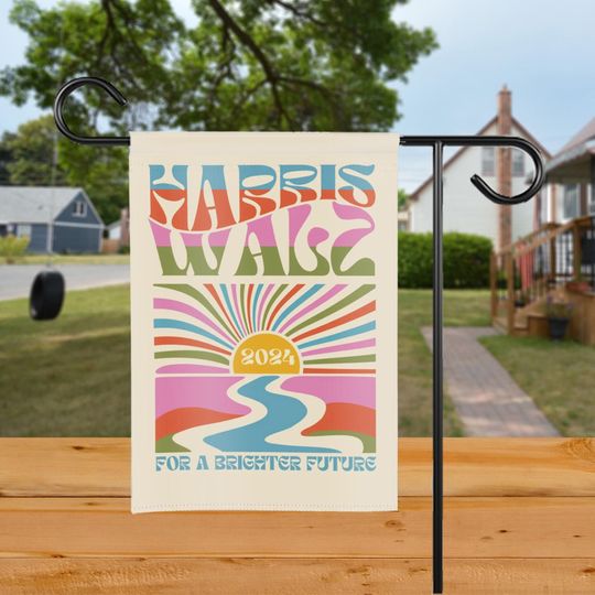 Discover Harris Tim Walz Sign, Kamala Harris For President Garden Flag