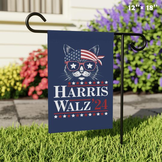 Discover Harris For Kamala Cat Flag
