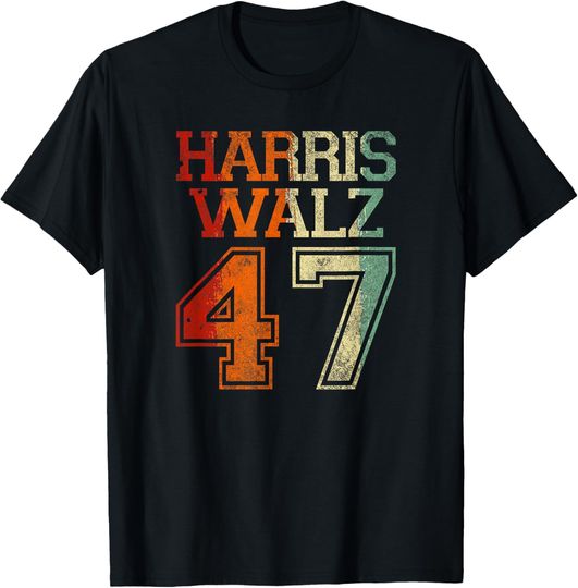 Discover Harris Walz 2024 Campaign for President Vintage Harris Waltz T-Shirt