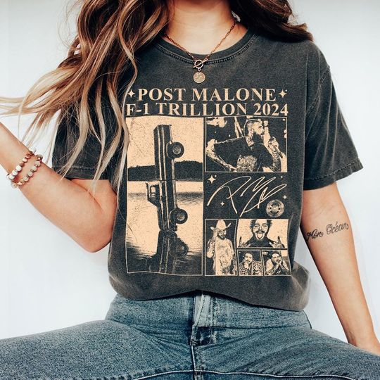 Discover Vintage Post Malone The F-1 Trillion 90S Shirt