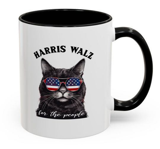 Discover Harris Walz 2024 mug, Harris Walz coffee cup, Kamala Harris Tim Walz