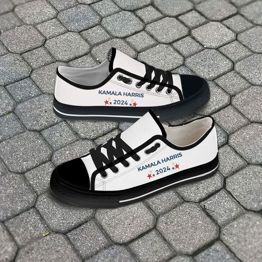 Discover Kamala Harris 2024 President Election - Women's Low Top Sneakers