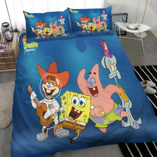 Discover Funny Cartoon Sponge Bob Bedding Sets