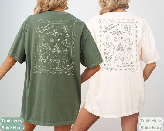 Discover Custom Camping Bachelorette Party Shirt