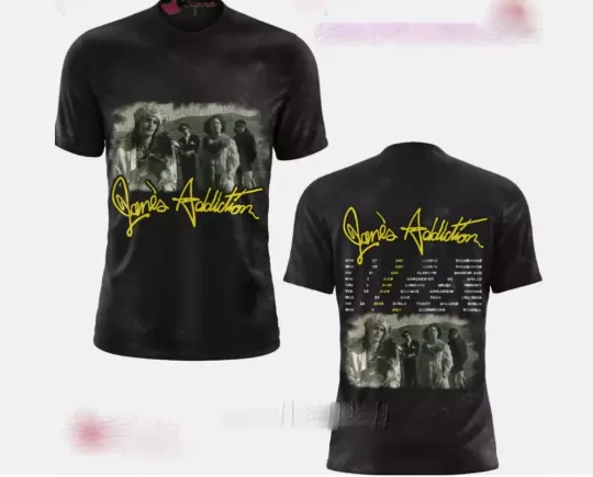 Discover Janes Addiction 2024 3D T-Shirt Gift For Fans Short Sleeves