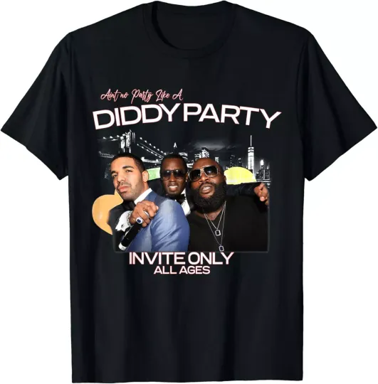 Discover Aint No Party Like A Diddy Party Ver 3, Rap Unisex T-Shirt