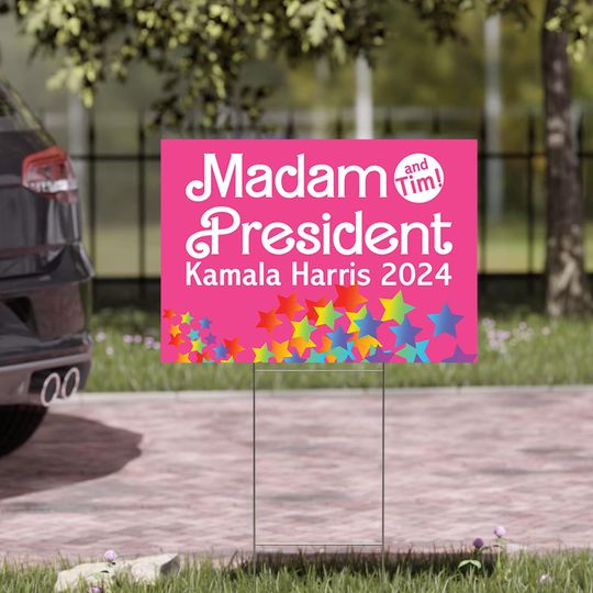 Discover Sweet Kamala Harris Yard Sign | Adorable Kamala Design