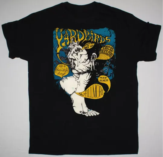 Discover The Yardbirds Band Music Concert T-Shirt