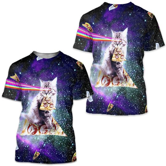 Discover Cat Graphic 3d Shirt