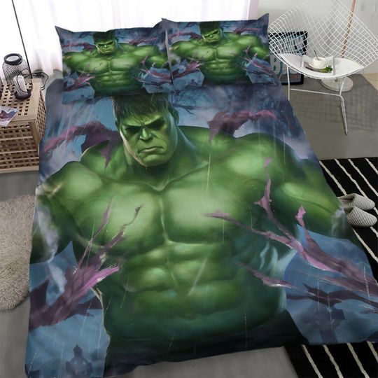 Discover The Hulk Fitted Sheet Bedding Sets Deep Pocket Bed Sheet Pillowcases