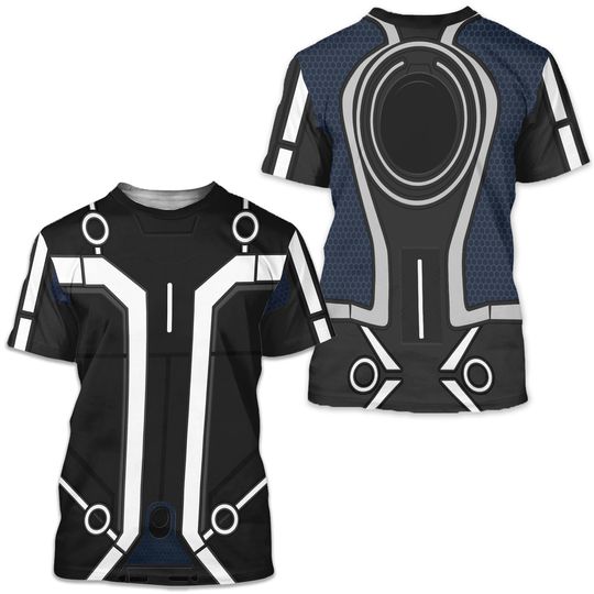 Discover Tron Costume Sam Flynn Shirt