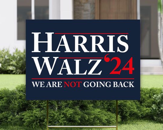 Discover Kamala Harris Supporter Lawn Sign for 2024