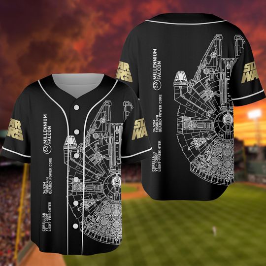 Discover Spaceship Baseball Jersey, TV Series Baseball Jersey, Galaxy Jersey Shirt