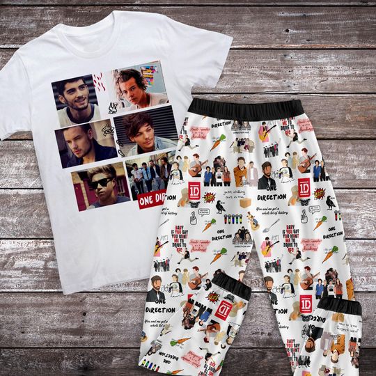 Discover One Direction Pajamas Set, One Direction Personalized Family Pajamas