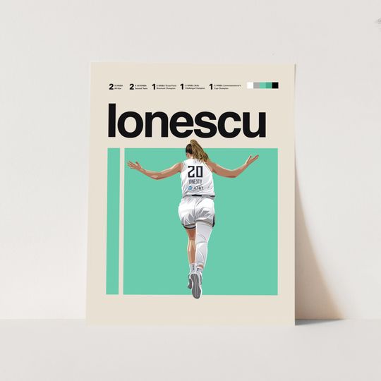Discover Sabrina Ionescu Premium Matte Vertical Posters, Girl Bedroom art