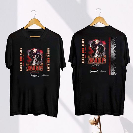 Discover WASP Nation 2024 Concert Shirt