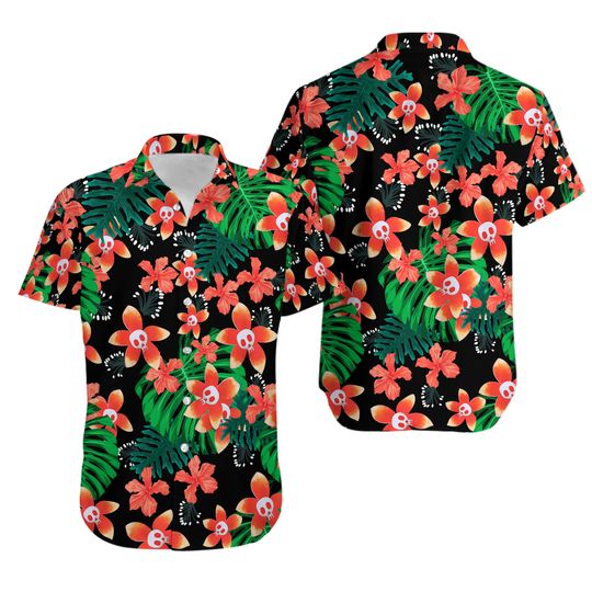 Discover Dracula Hotel Transylvania Hawaii Shirt, Tropical Hawaiian Shirt