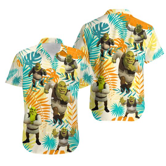 Discover Shrek Face Shirt and Shorts Set