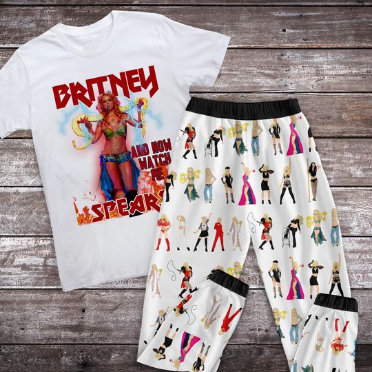 Discover Britney Spears Pajamas Set, Family Christmas Pajamas Set